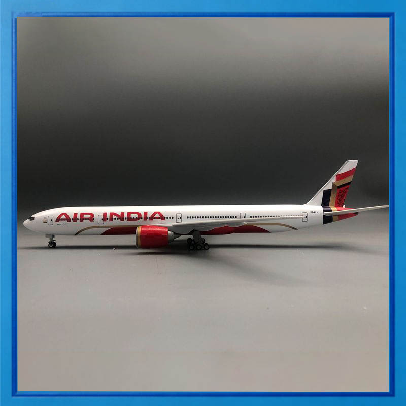 Decor Lighting India - Air India 777 Static Airplane Model
