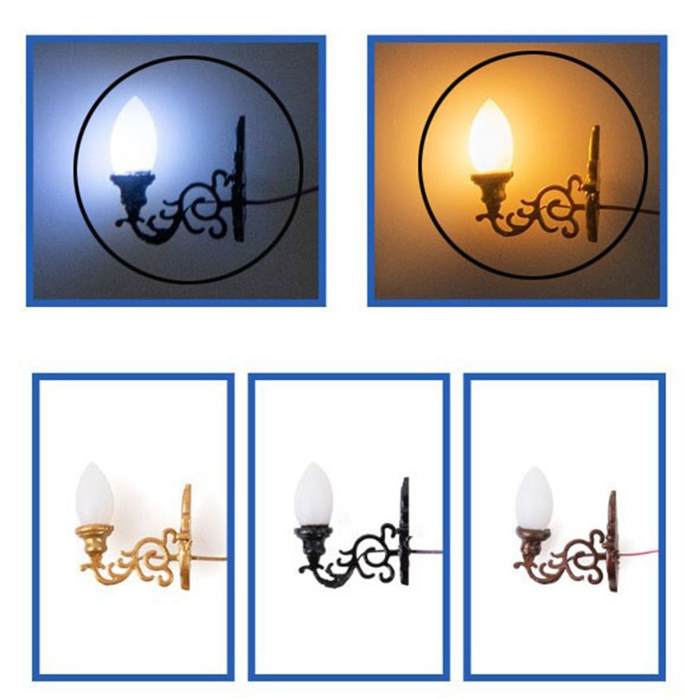 New 1.7*2cm Dollhouse Wall Lam – Lighting Metal Wall Decor recenzja i cena