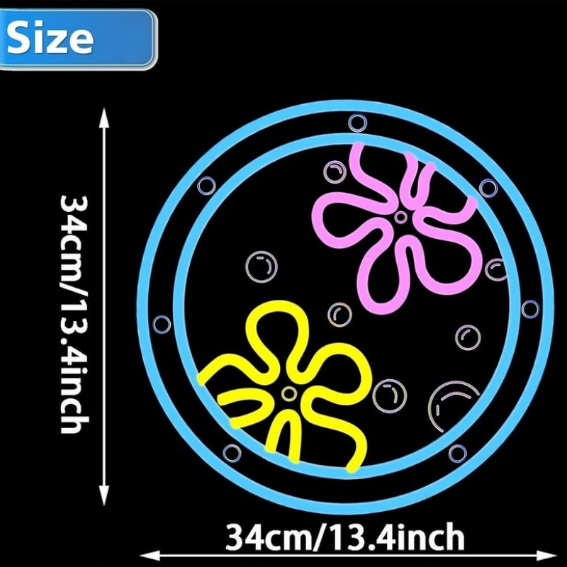Anemone Neon Sign LED USB Dimm – Outdoor Lighting Decor Ideas recenzja i cena