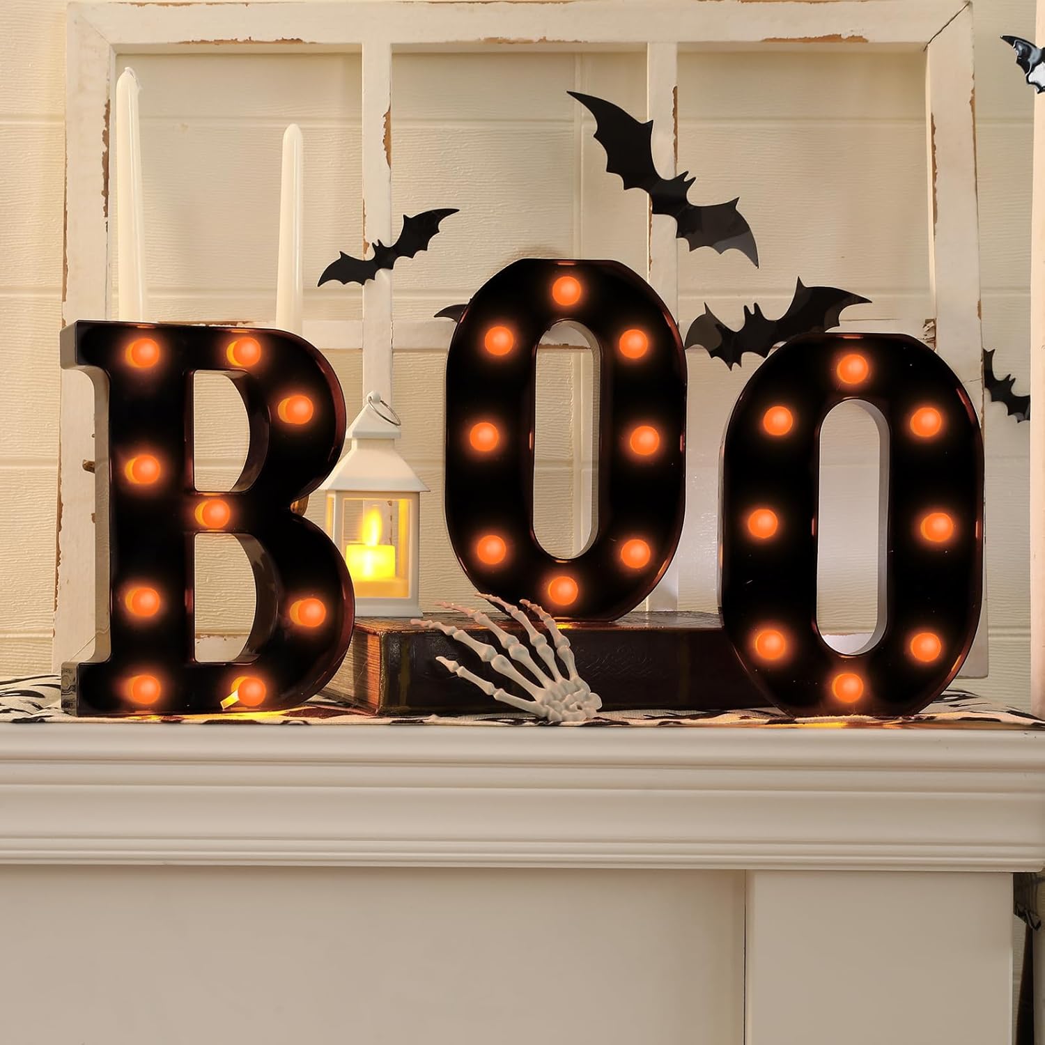 Halloween Decorations-3 LED Ma – Light Up Letters Marquee recenzja i cena