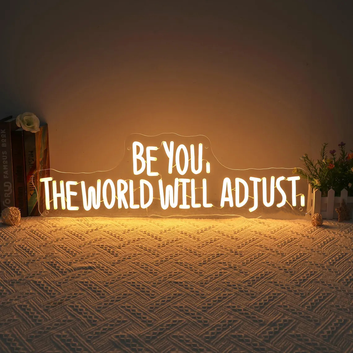 Be You The World Will Adjust N – Outdoor Lighting Decor Ideas recenzja i cena