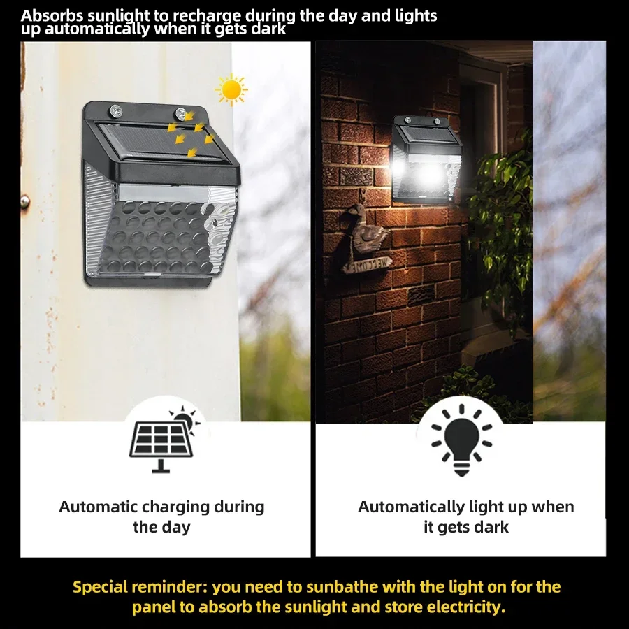 LED Solar Light PIR Motion Sen – Lighting Decoration Outdoor recenzja i cena