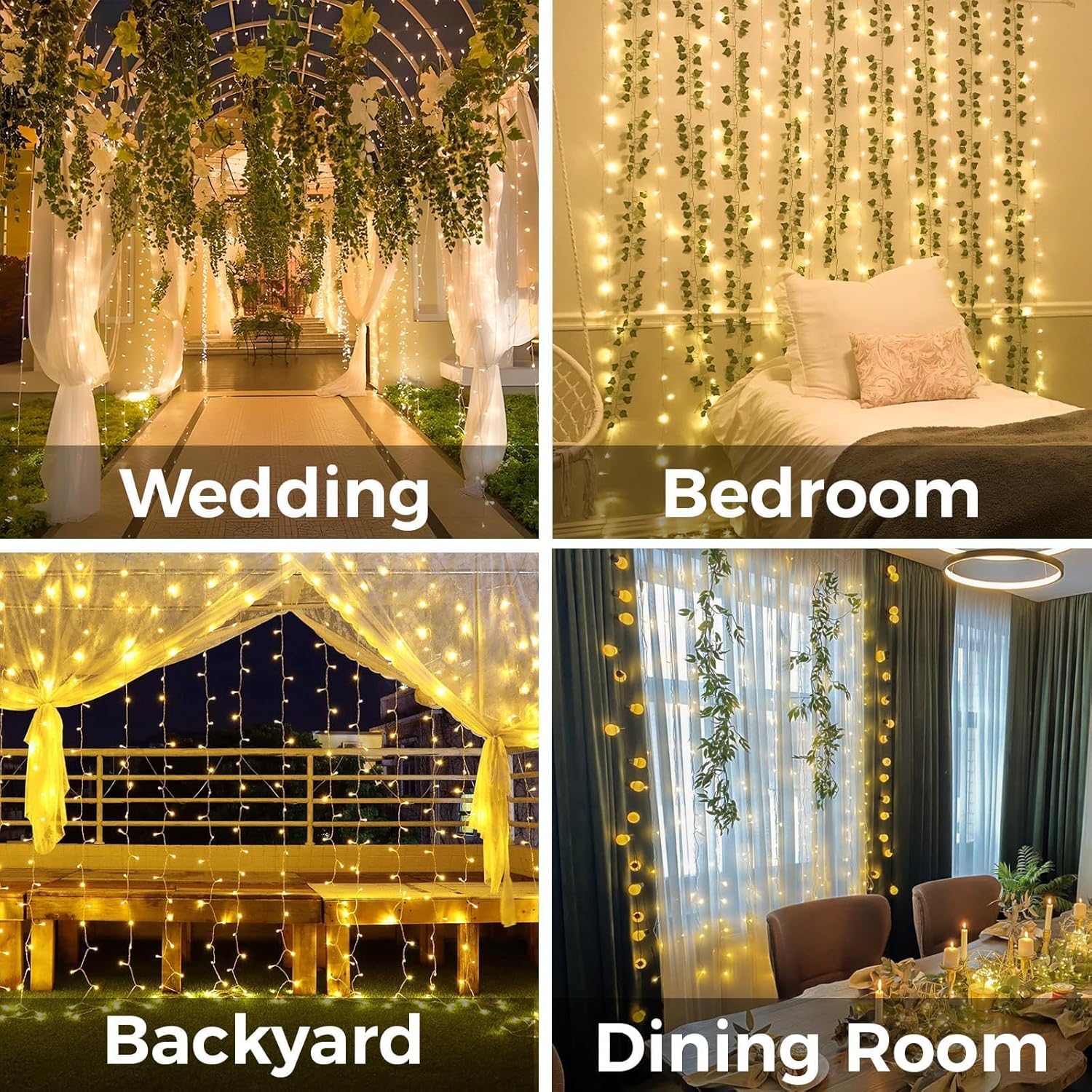 Curtain Lights For Bedroom 200 – Lighting Decoration Outdoor recenzja i cena