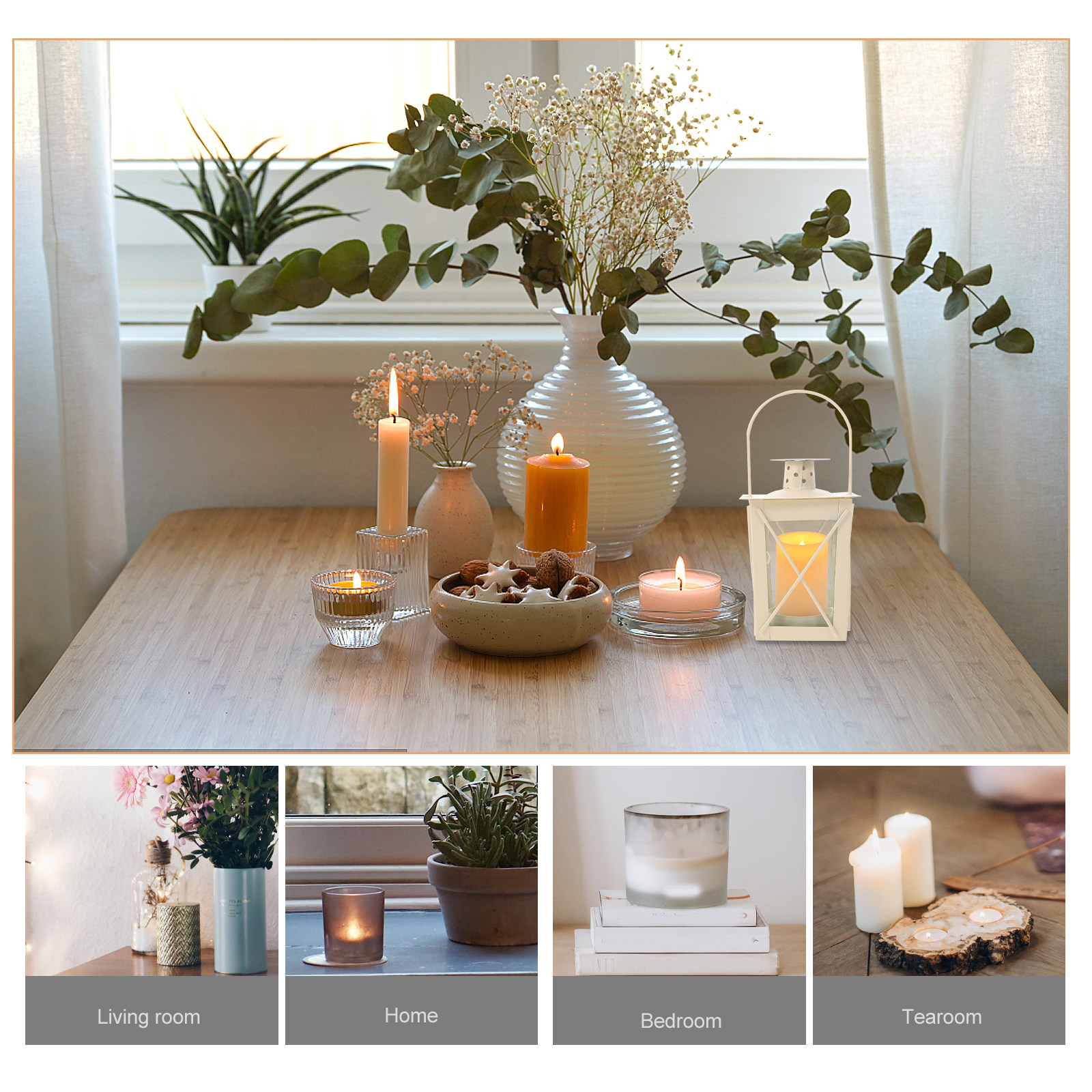 Iron Lantern Holder Stand for  – Outdoor Lighting Decor Ideas recenzja i cena