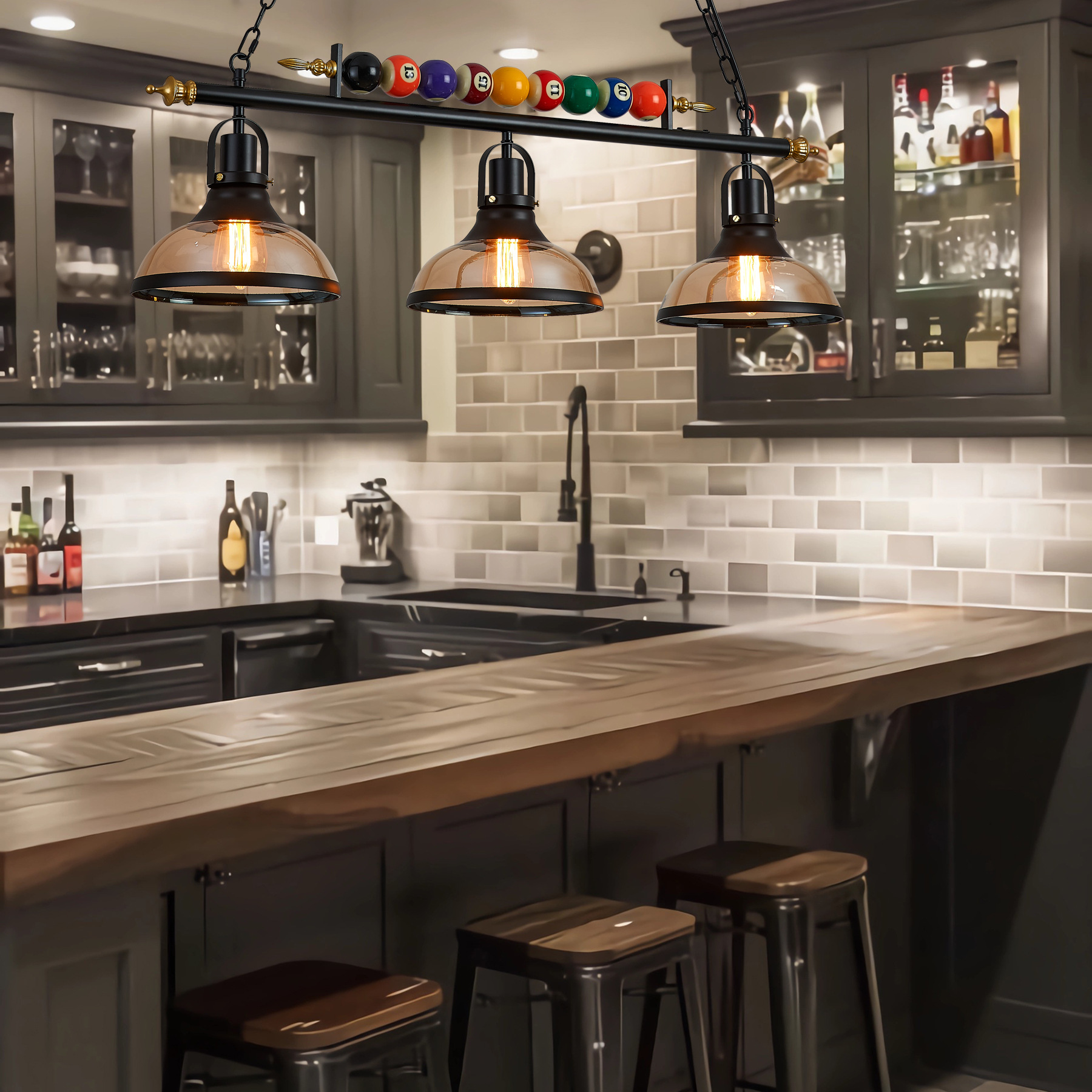 American Retro Industrial  Pen – Lighting Metal Wall Decor recenzja i cena