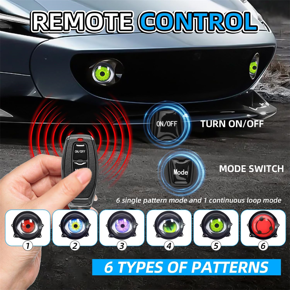  6-Mode Led Dynamic Devil Eye – Decor Lighting & Decor Fires recenzja i cena