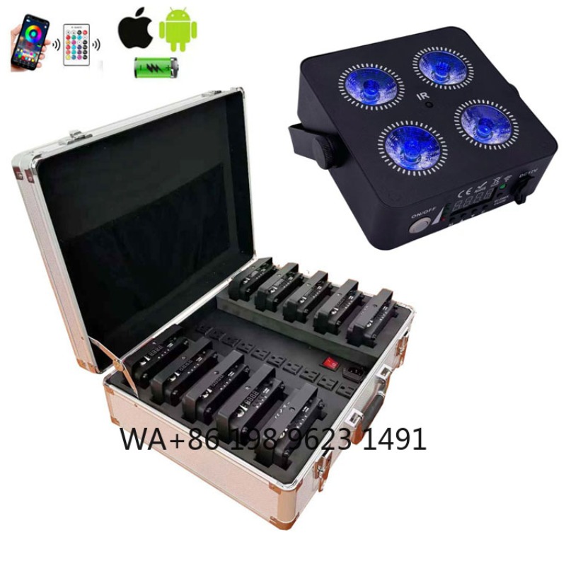 4X18W RGBWA+UV 6IN1 Mini Wirel – Lighting Decoration Wedding recenzja i cena