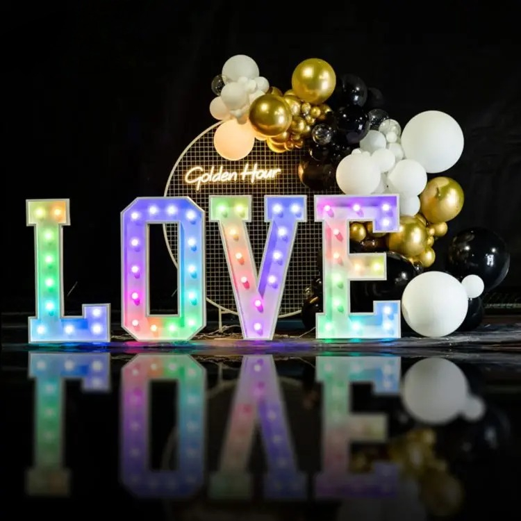 Professional LED Marquee Lette – Light Up Letters Marquee recenzja i cena
