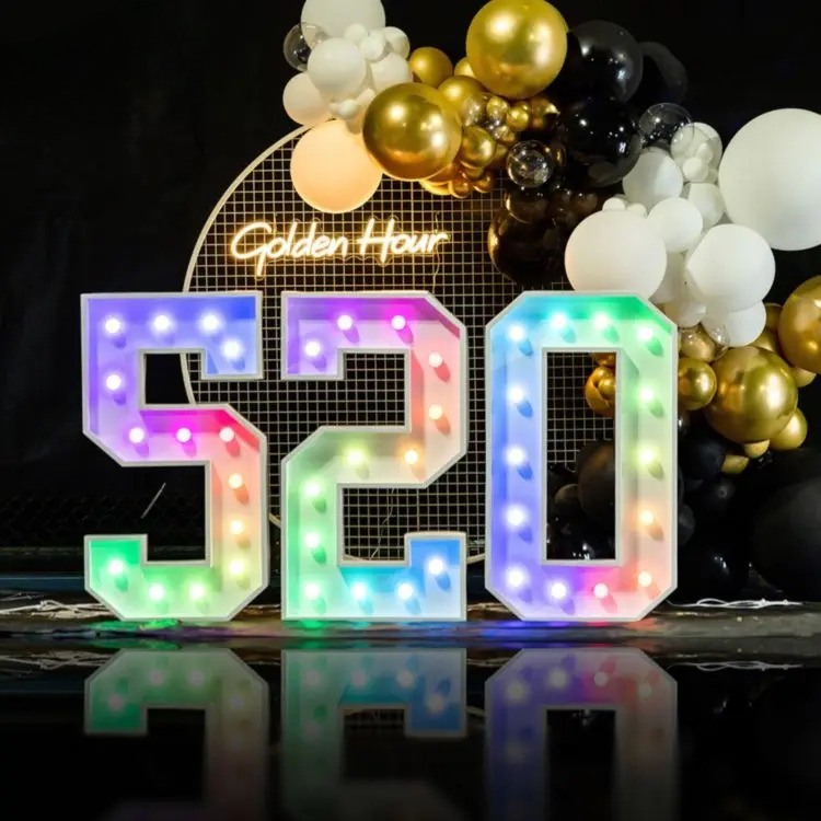 Professional LED Marquee Lette – Light Up Letters Marquee recenzja i cena