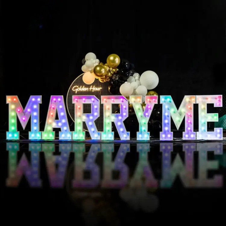 Professional LED Marquee Lette – Light Up Letters Marquee recenzja i cena