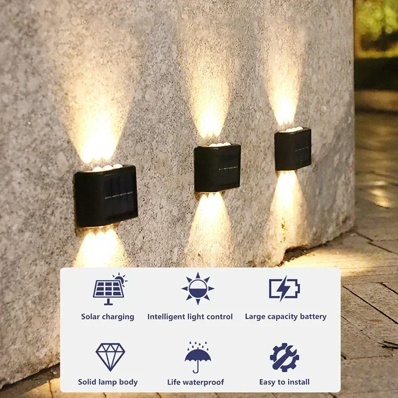 COB Solar Wall Lamp Outdoor Wa – Lighting Decoration Outdoor recenzja i cena