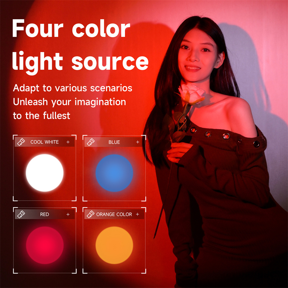 NEW Photography Flashlight 4-C – Sunset Lamp Projection recenzja i cena