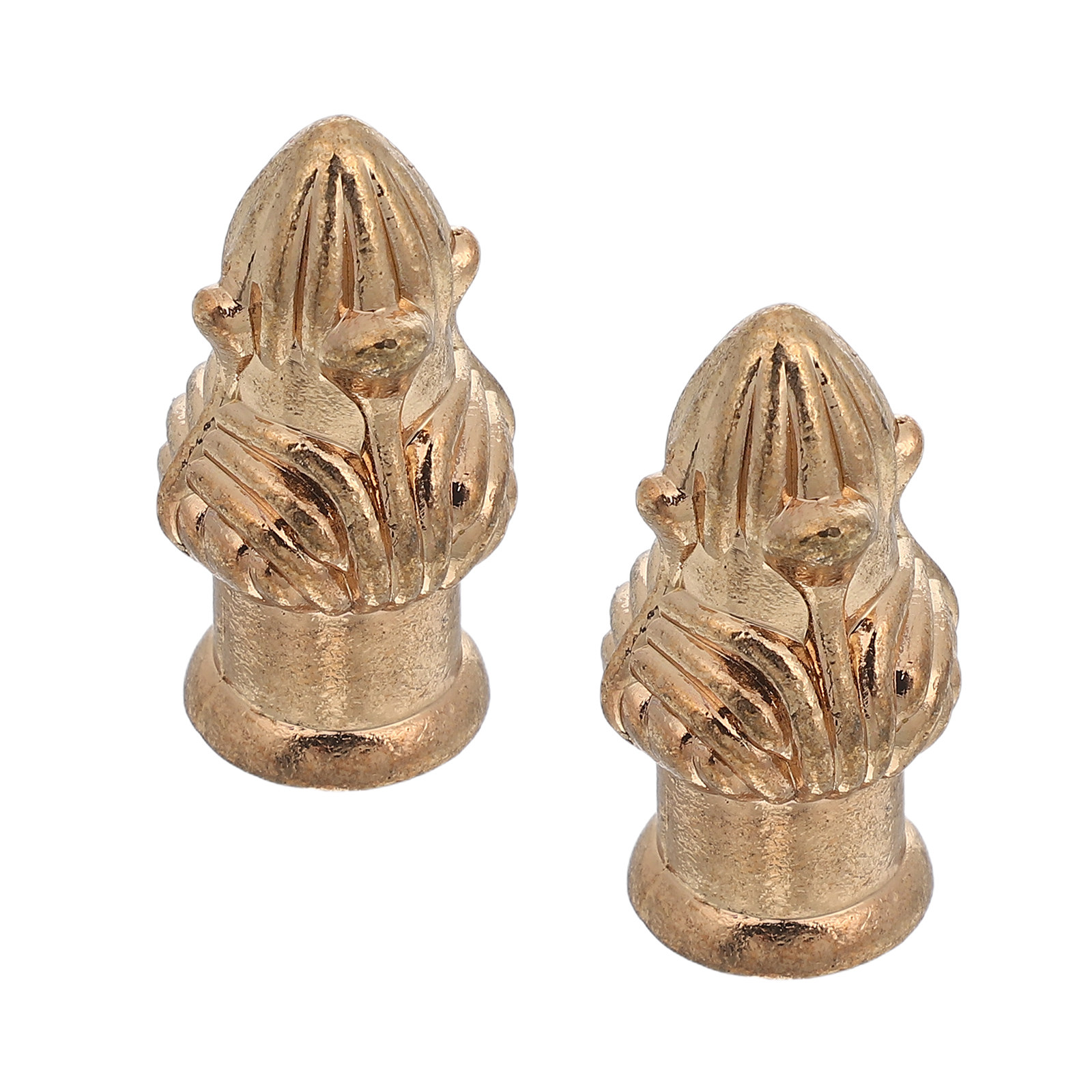 2pcs Lamp Finial Cap Knob For  – Lighting Metal Wall Decor recenzja i cena