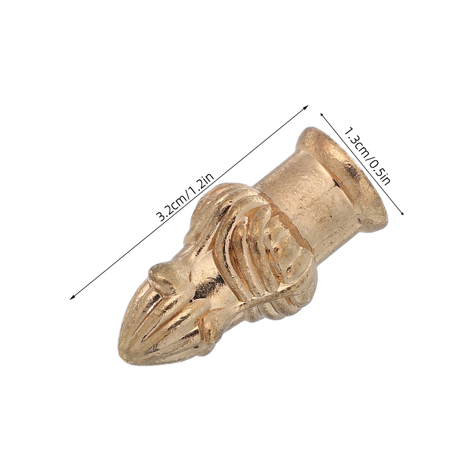 2pcs Lamp Finial Cap Knob For  – Lighting Metal Wall Decor recenzja i cena