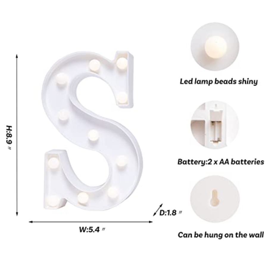 LED Letter Lights Sign Marquee – Light Up Letters Marquee recenzja i cena