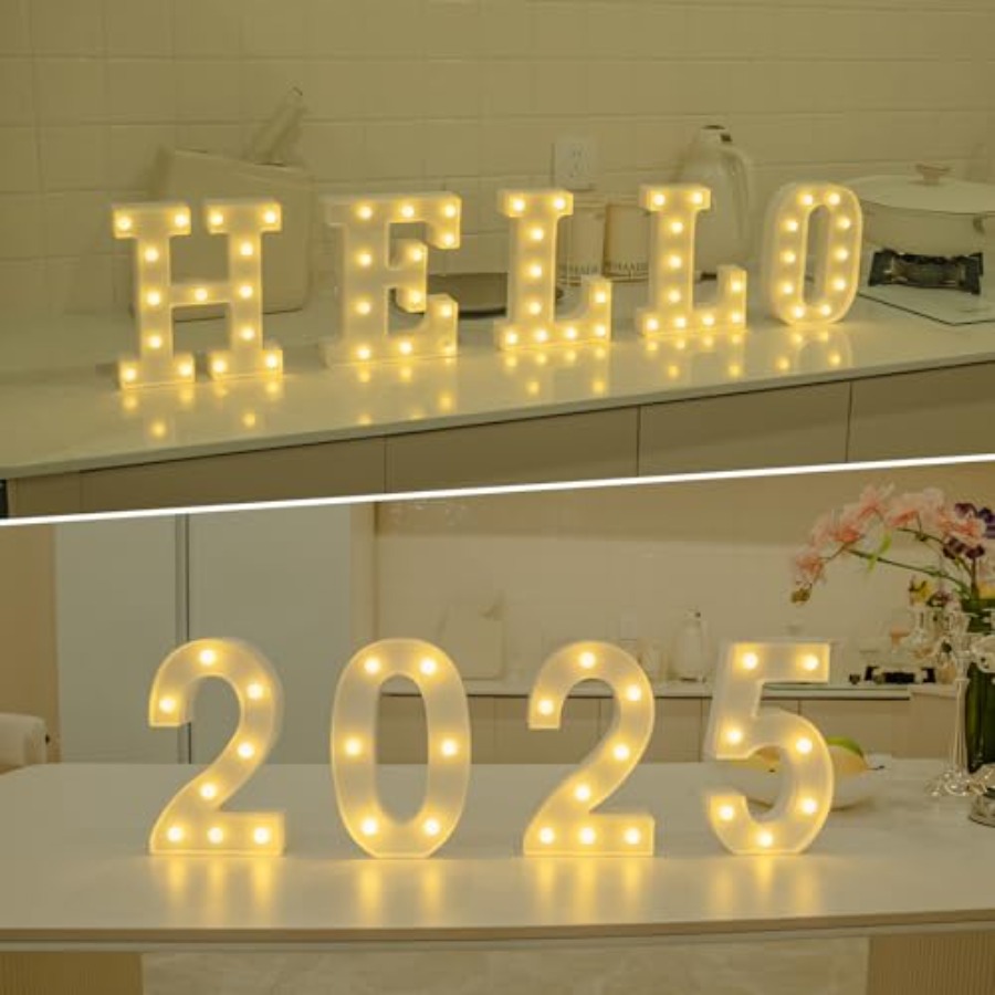 LED Letter Lights Sign Marquee – Light Up Letters Marquee recenzja i cena