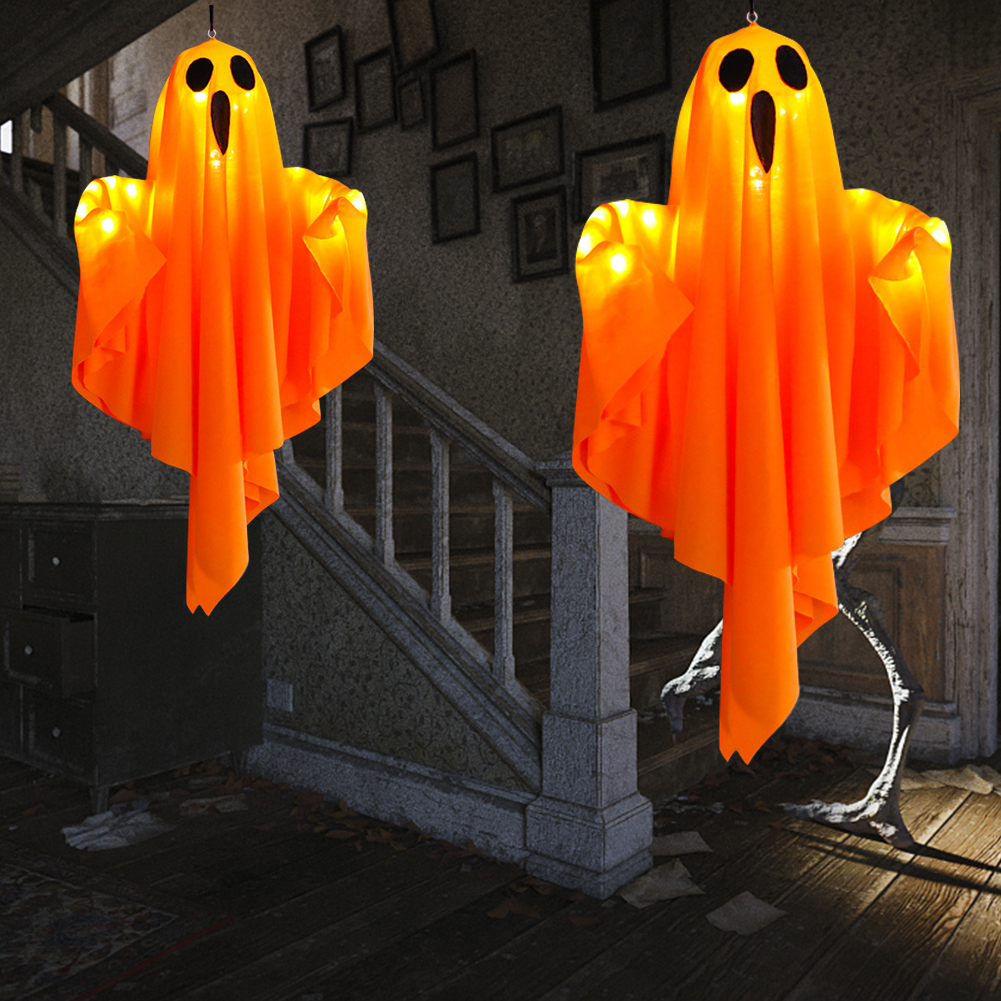 Halloween Glowing White Ghost  – Lighting Decor For House recenzja i cena
