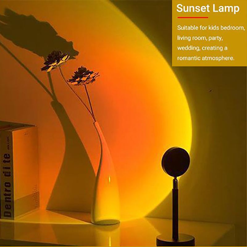 USB Rechargeable Desk Lamp The – Sunset Lamp Projection recenzja i cena