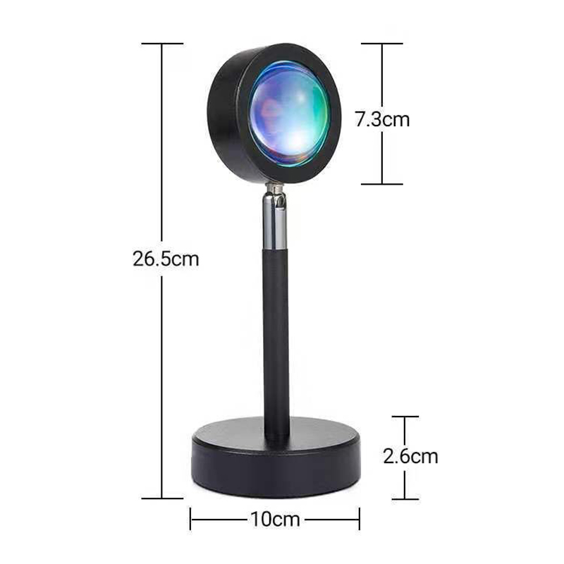 USB Rechargeable Desk Lamp The – Sunset Lamp Projection recenzja i cena