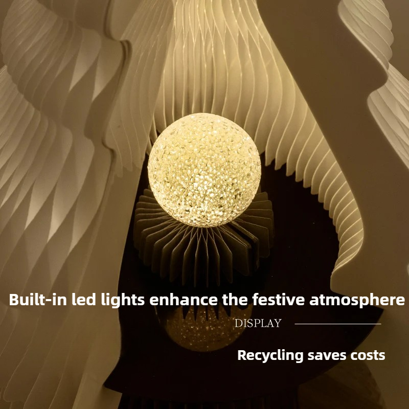 ‌Foldable Christmas Tree with  – Outdoor Lighting Decor Ideas recenzja i cena