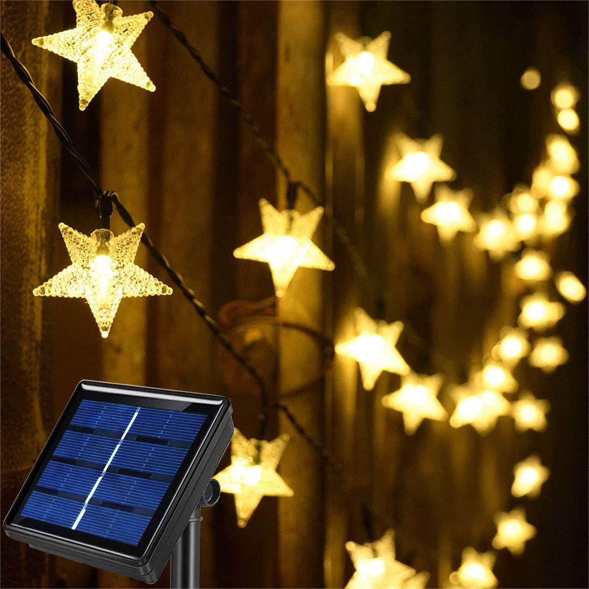 50ft 120 LED Solar Star Fairy  – Lighting Decoration Outdoor recenzja i cena