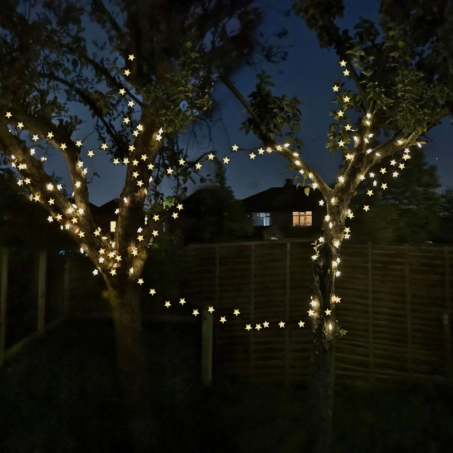 50ft 120 LED Solar Star Fairy  – Lighting Decoration Outdoor recenzja i cena