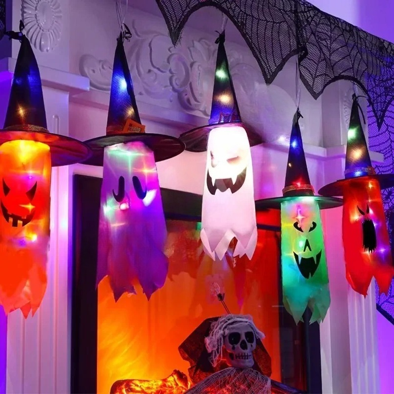 1PC Halloween Witch Hat Colorf – Decor Lighting & Decor Fires recenzja i cena