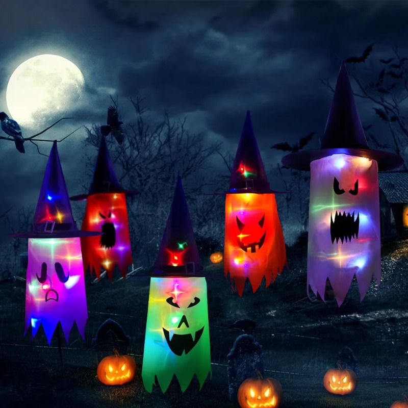 1PC Halloween Witch Hat Colorf – Decor Lighting & Decor Fires recenzja i cena
