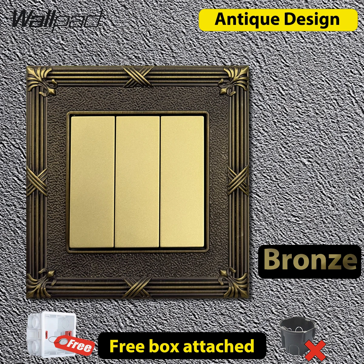 WALLPAD Decorative Metal Wall  – Lighting Metal Wall Decor recenzja i cena