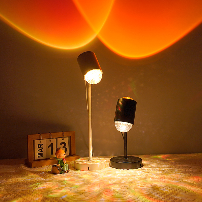 Dynamic Rotating Ripple Light  – Sunset Lamp Projection recenzja i cena