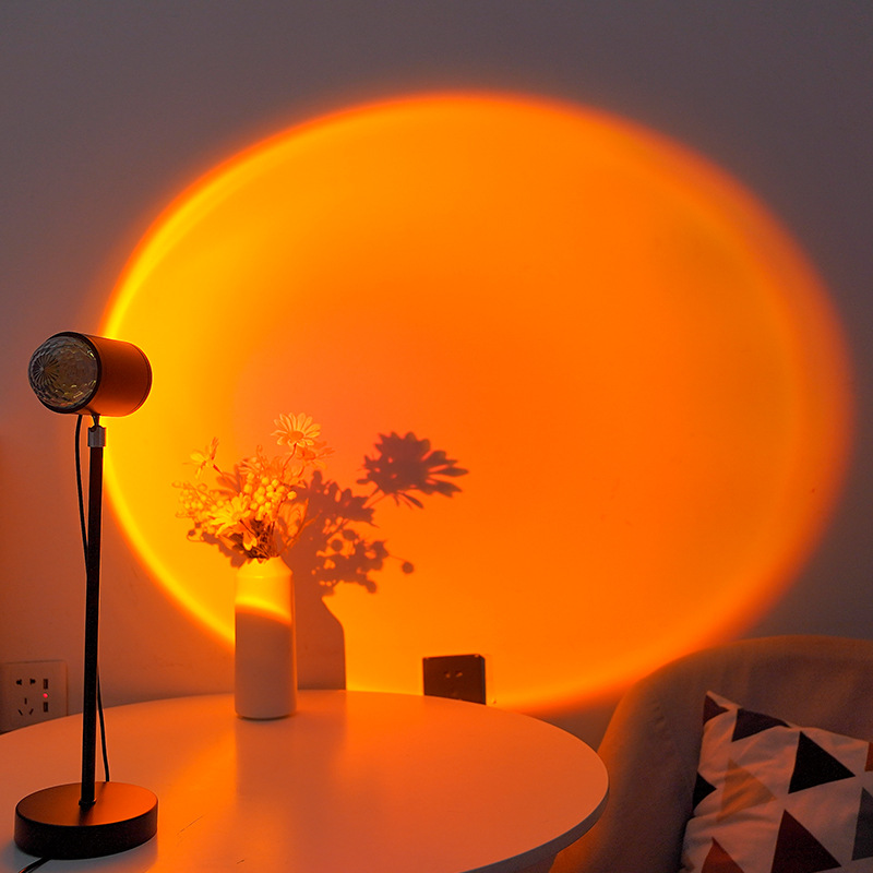 Dynamic Rotating Ripple Light  – Sunset Lamp Projection recenzja i cena