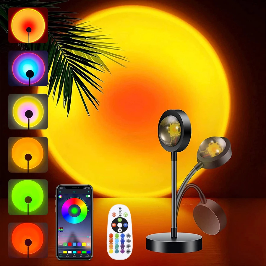 Sunset Projector Lamp Bluetoot – Sunset Lamp Projection recenzja i cena