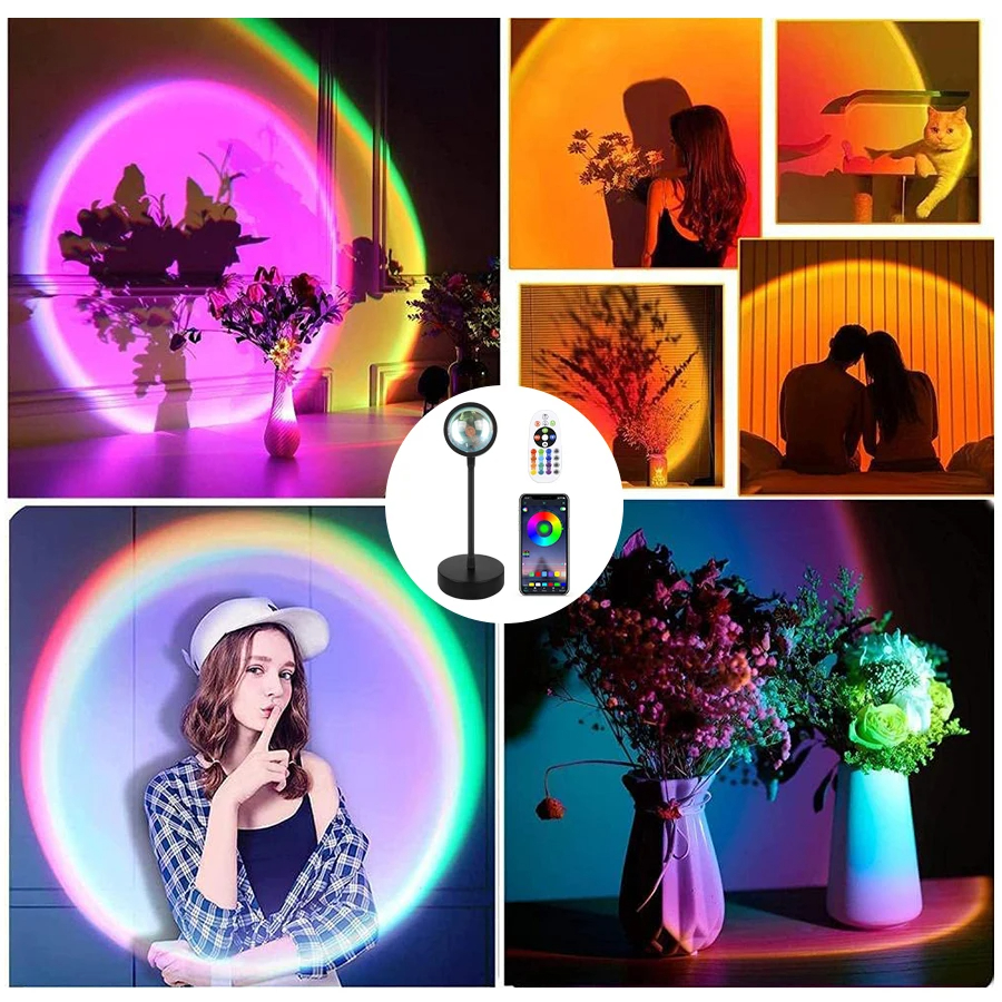 Sunset Projector Lamp Bluetoot – Sunset Lamp Projection recenzja i cena