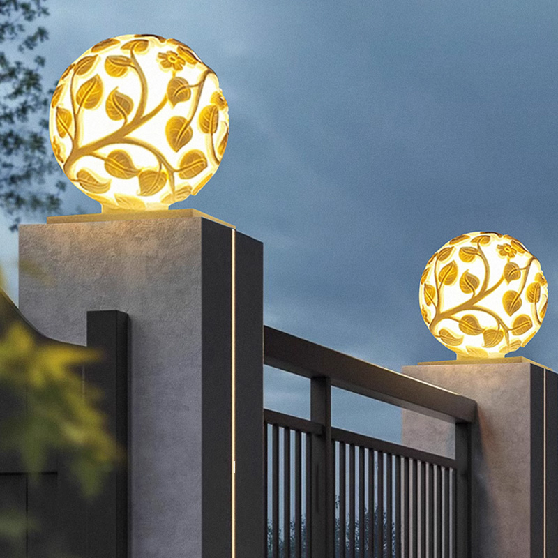 Outdoor column lights solar LE – Lighting Decoration Outdoor recenzja i cena