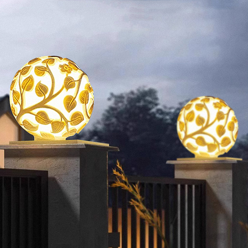 Outdoor column lights solar LE – Lighting Decoration Outdoor recenzja i cena