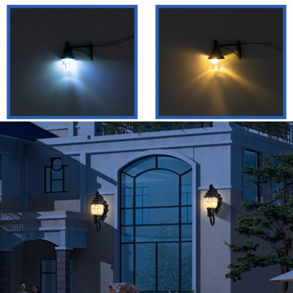 1.7*1.8cm/2.2*2.7cm Dollhouse  – Lighting Metal Wall Decor recenzja i cena