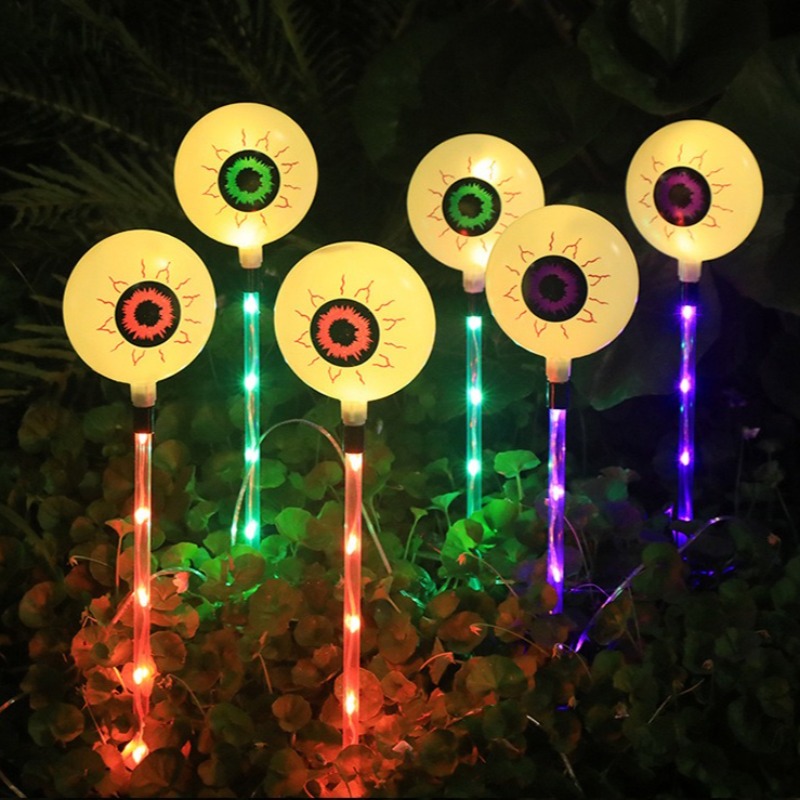 LED Solar Halloween Eyeball St – Outdoor Lighting Decor Ideas recenzja i cena