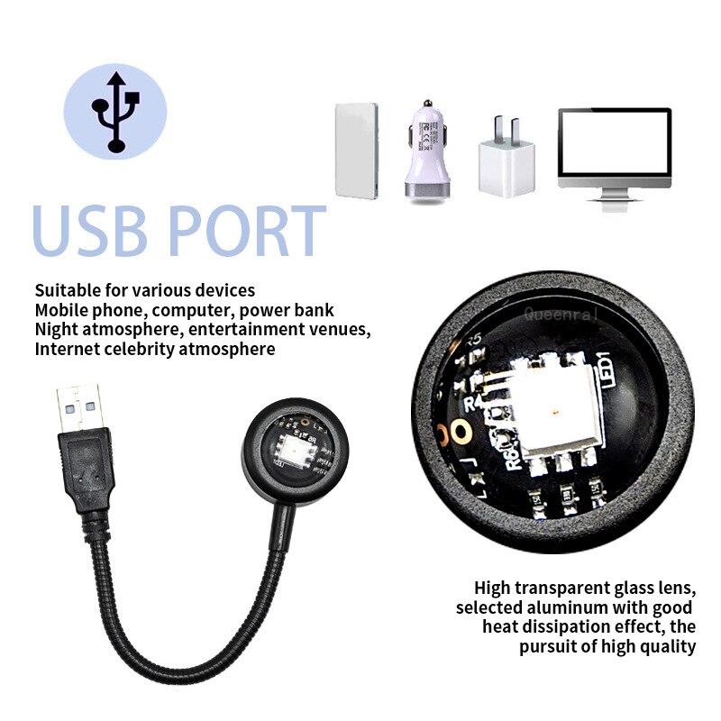 LED USB Sunset Lamp Projector  – Sunset Lamp Projection recenzja i cena