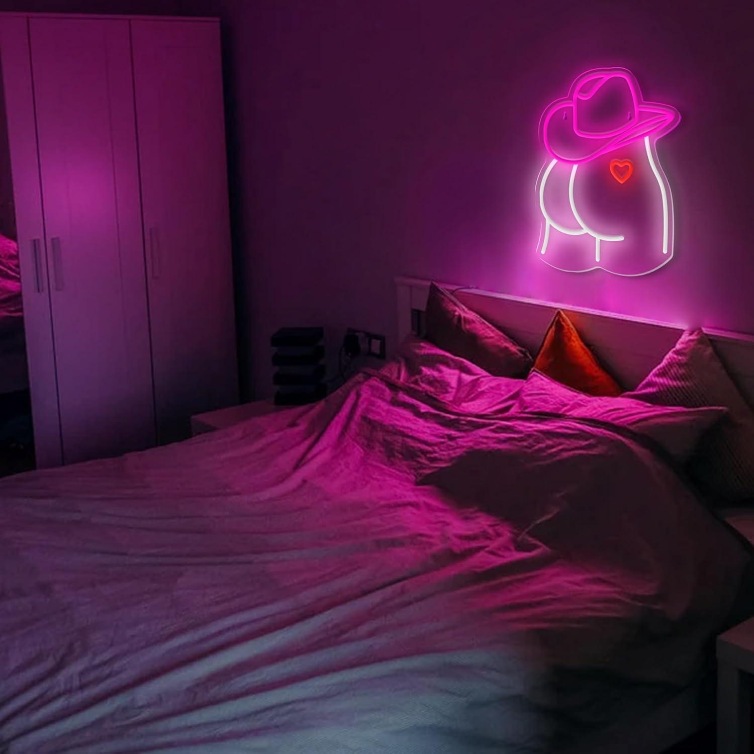 Cowgirl Neon Sign Dimmable LED – Lighting Decoration Wedding recenzja i cena