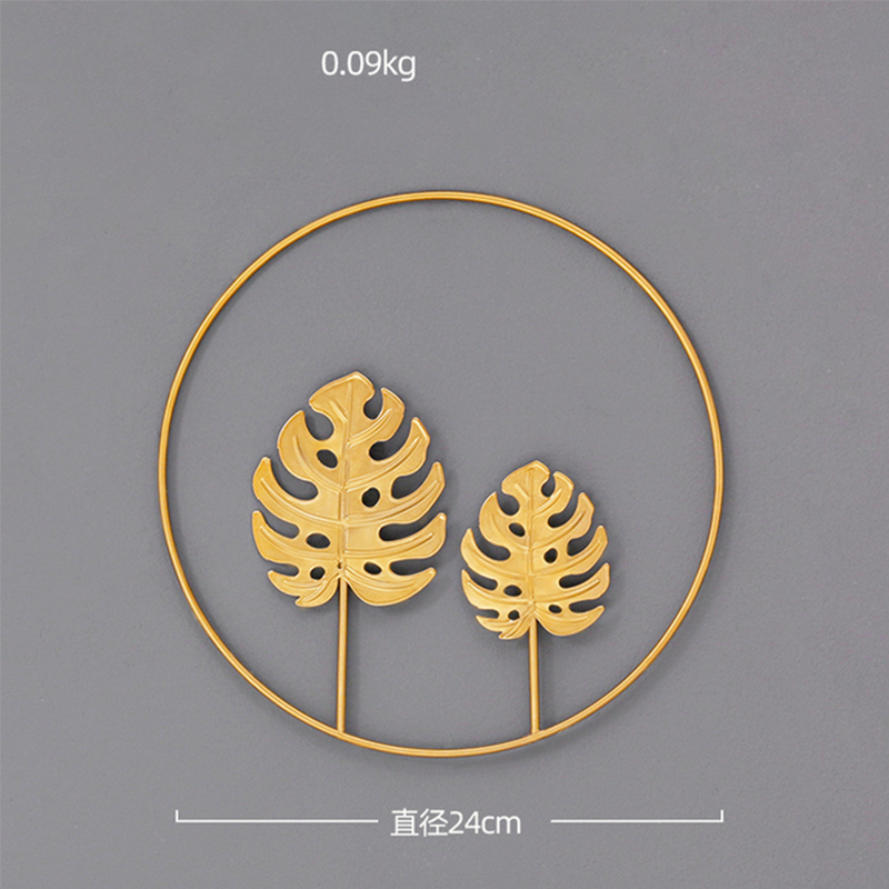 Nordic Ginkgo Leaf Wall Decor  – Lighting Metal Wall Decor recenzja i cena