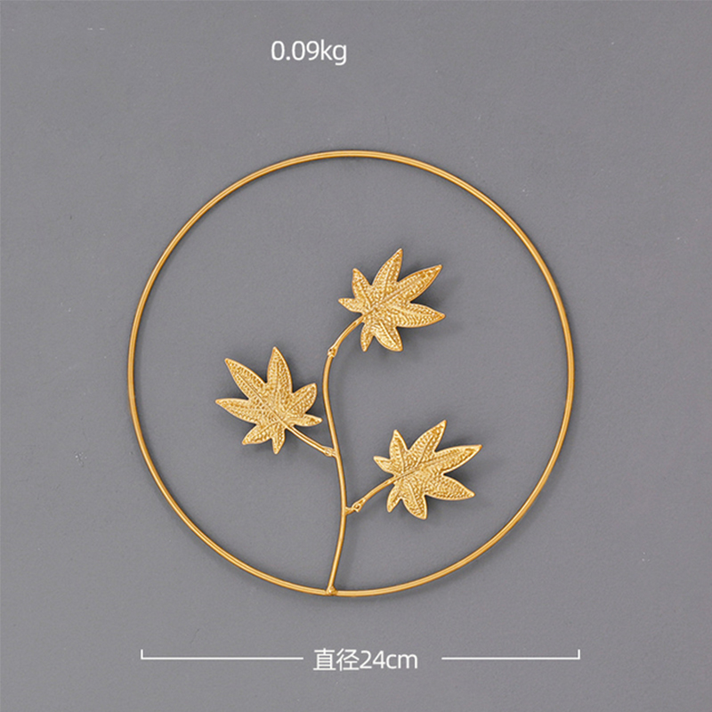 Nordic Ginkgo Leaf Wall Decor  – Lighting Metal Wall Decor recenzja i cena