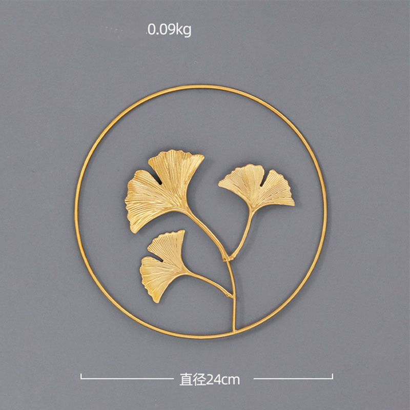 Nordic Ginkgo Leaf Wall Decor  – Lighting Metal Wall Decor recenzja i cena