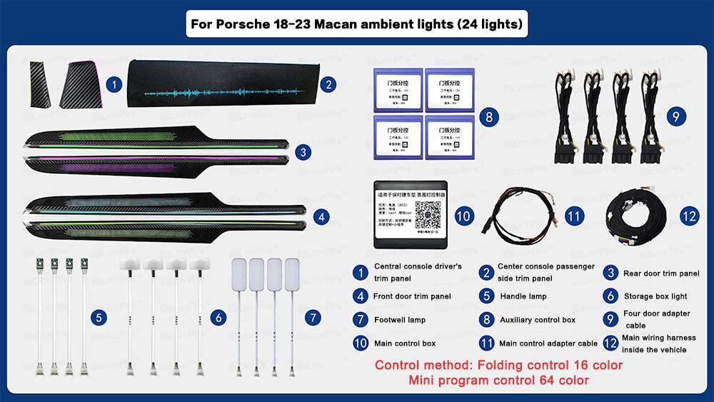For Porsche Macan 2018-2023 Ca – Decor Lighting India recenzja i cena