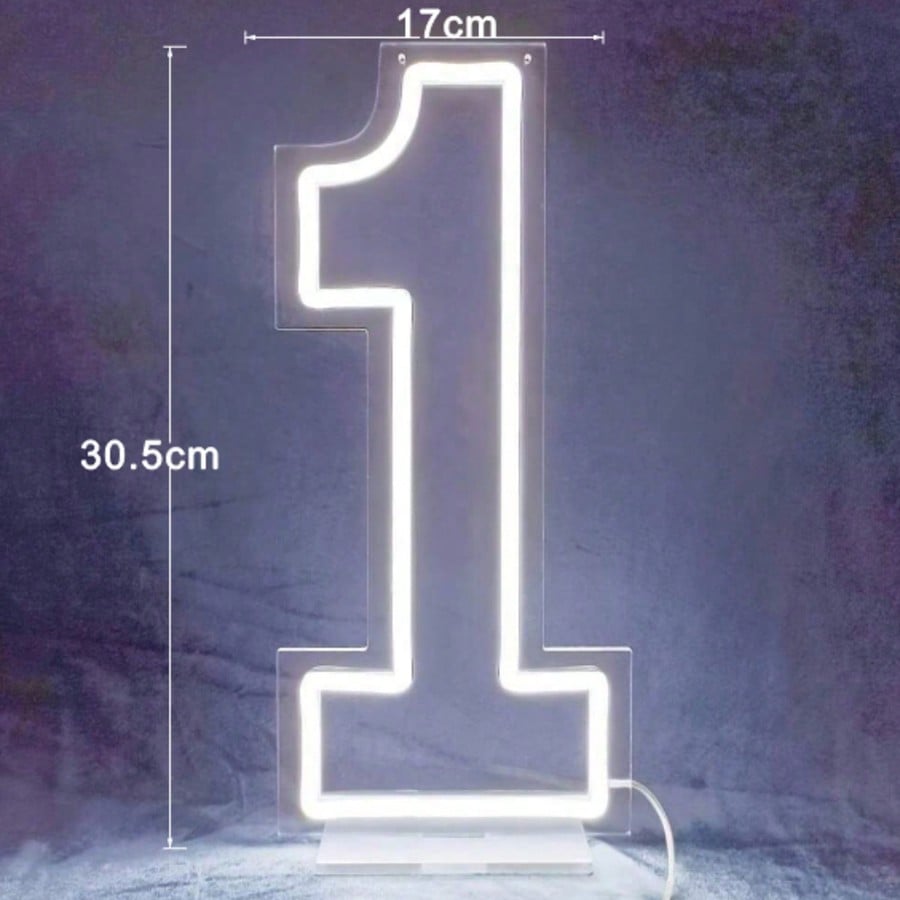 White 0-9 Single Digit LED Num – Lighting Decoration Wedding recenzja i cena