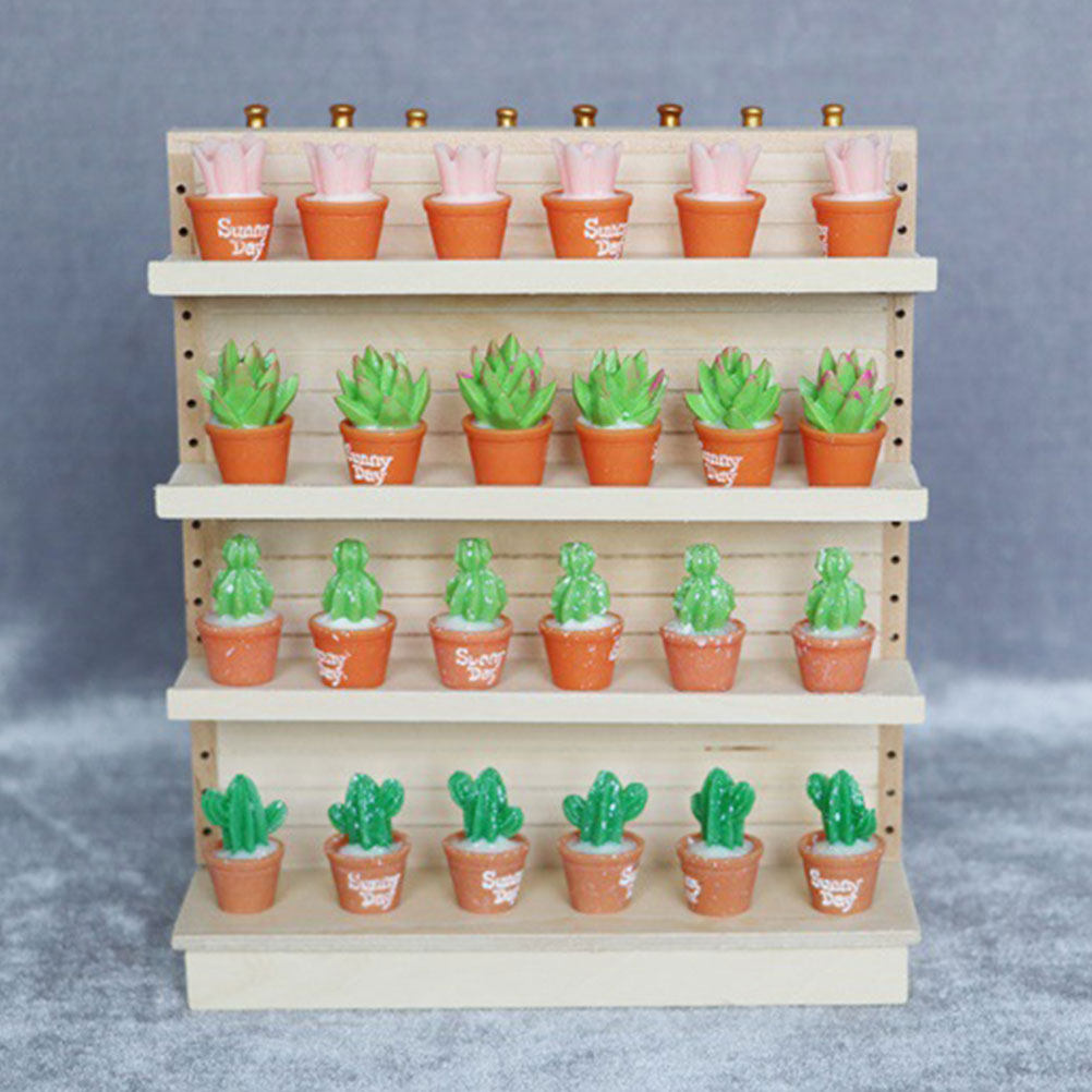 Miniature Wooden Shelf Light S – Lighting Decor For House recenzja i cena