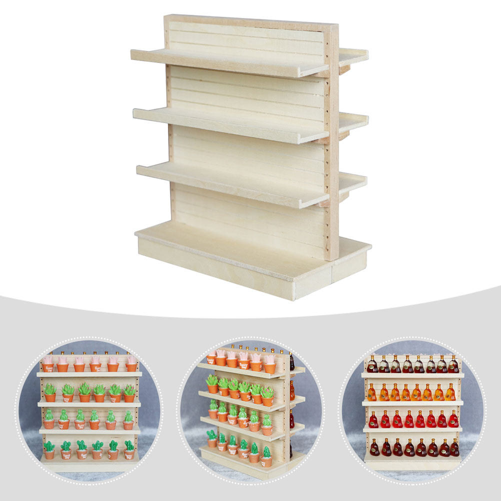 Miniature Wooden Shelf Light S – Lighting Decor For House recenzja i cena