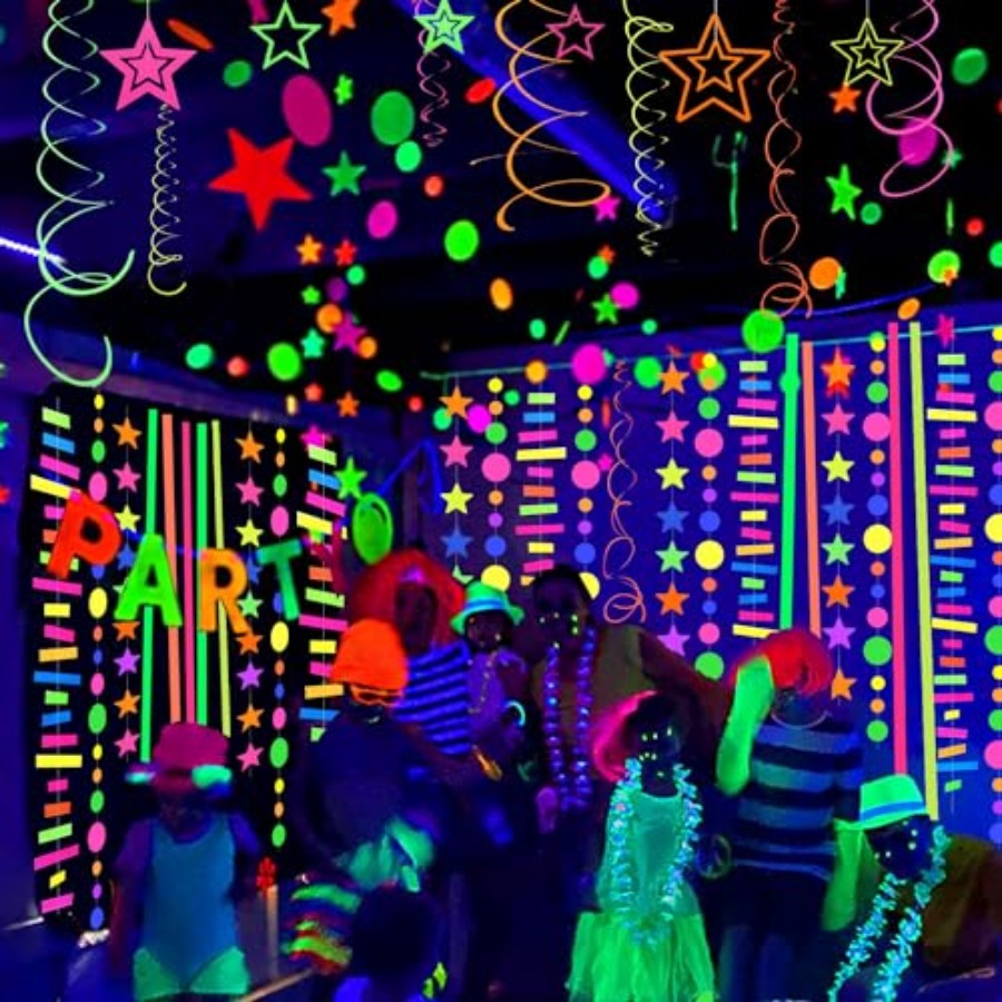 120feet UV Neon Star Hanging P – Decor Lighting & Decor Fires recenzja i cena