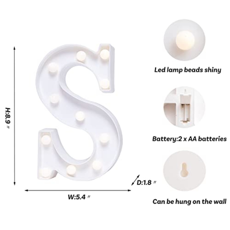LED Letter Lights Sign Marquee – Light Up Letters Marquee recenzja i cena