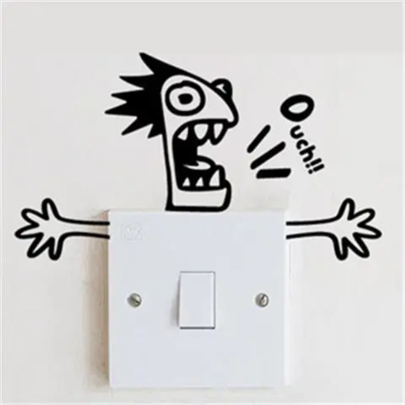 Funny Shock Monster Metal Swit – Lighting Metal Wall Decor recenzja i cena