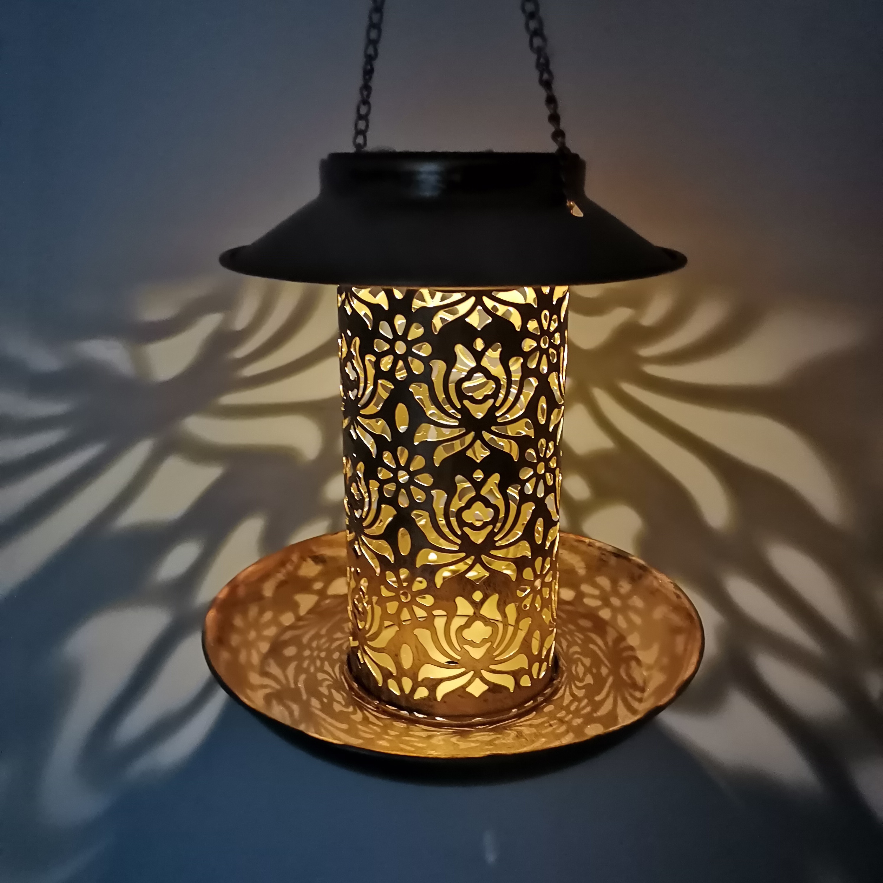 Solar Bird Feeder Metal Outdoo – Outdoor Lighting Decor Ideas recenzja i cena